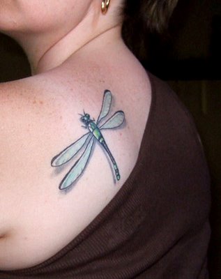 3d Dragonfly Tattoo Designs
