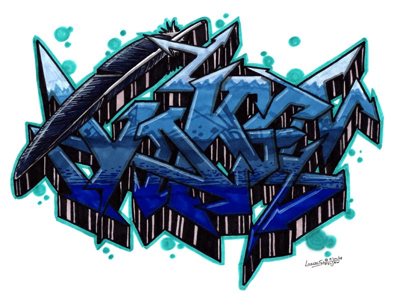 3d Lettering Graffiti