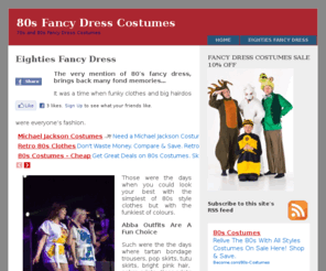 70s And 80s Fancy Dress Costumes