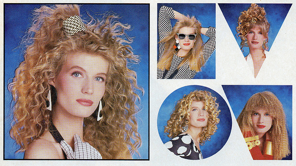 80s Hairstyles Crimped