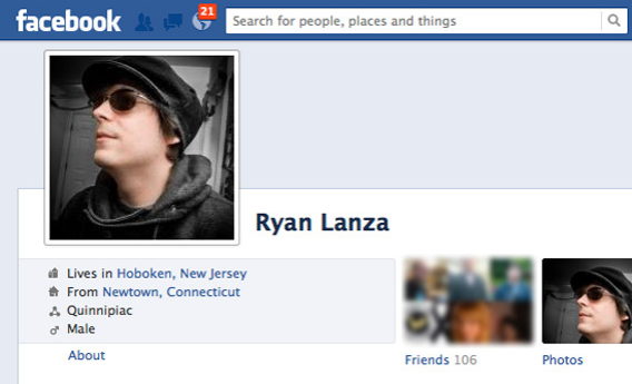 Adam Lanza Connecticut Facebook Profile