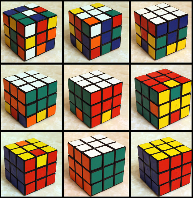 Adjacent Sides Of A Cube