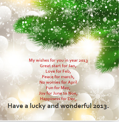 Advance Happy New Year Wishes Images 2013