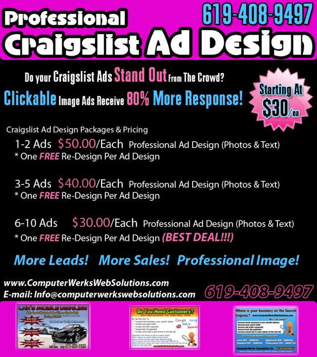 Advertisement Design Samples