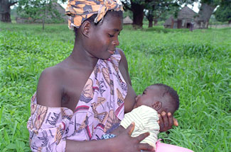 African Women Breast Milk