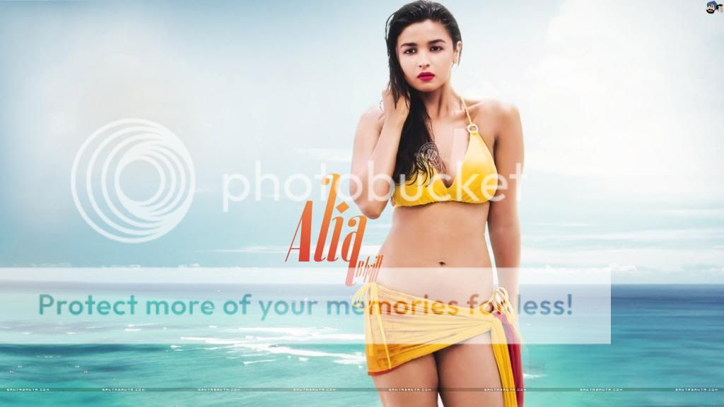 Alia Bhatt Hot Bikini Photo