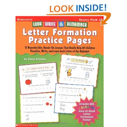 Alphabet Letter Formation Worksheets