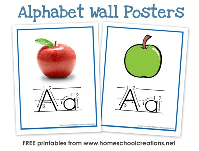 Alphabet Letter Formation Worksheets