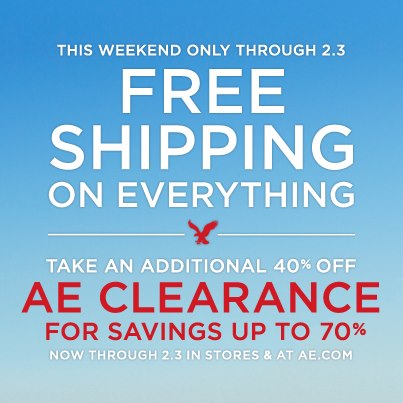 American Eagle Coupon Codes 40 Off