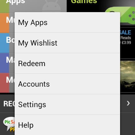 Android Apps Store Gift Card