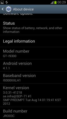 Android Jelly Bean Download For Galaxy S3
