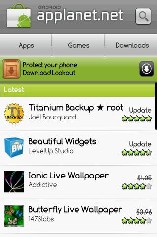 Android Market Download Free App