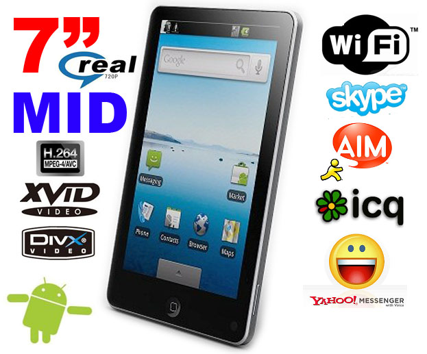 Android Tablet Pc Mid