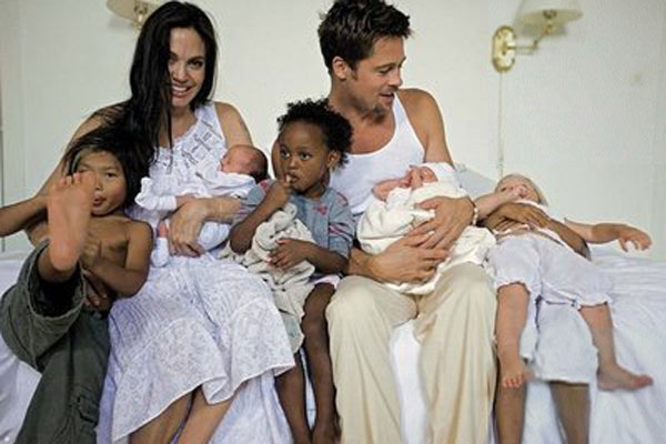 Angelina Jolie And Brad Pitt Children