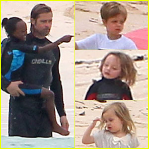 Angelina Jolie And Brad Pitt Kids 2012
