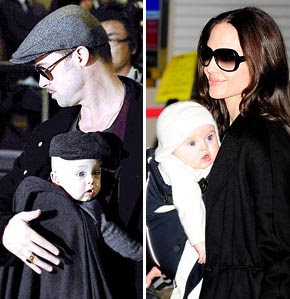 Angelina Jolie Kids 2009