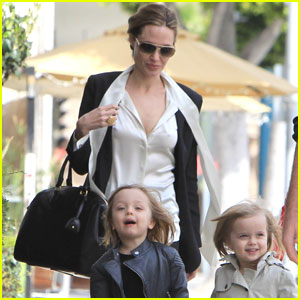 Angelina Jolie Kids Pictures 2012