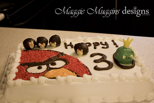 Angry Birds Cake Design