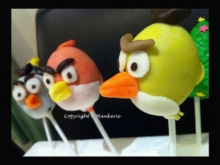 Angry Birds Cake Pops Recipe