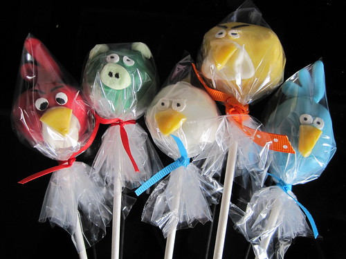 Angry Birds Cake Pops Recipe