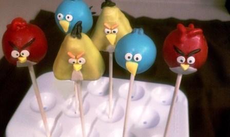 Angry Birds Cake Pops Tutorial