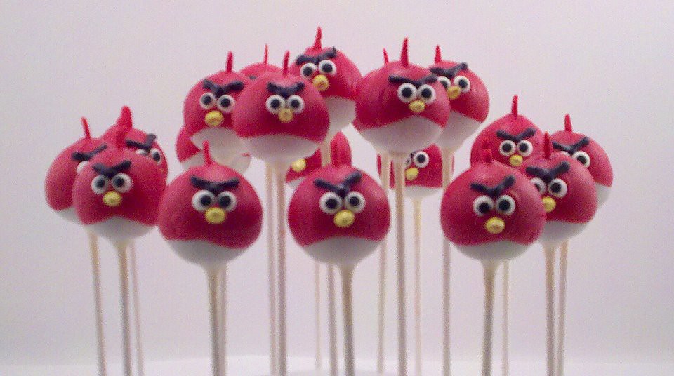 Angry Birds Cake Pops Tutorial