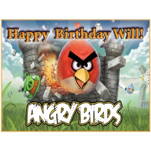 Angry Birds Cake Toppers Amazon