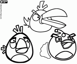 Angry Birds Coloring Pages For Kids Printable