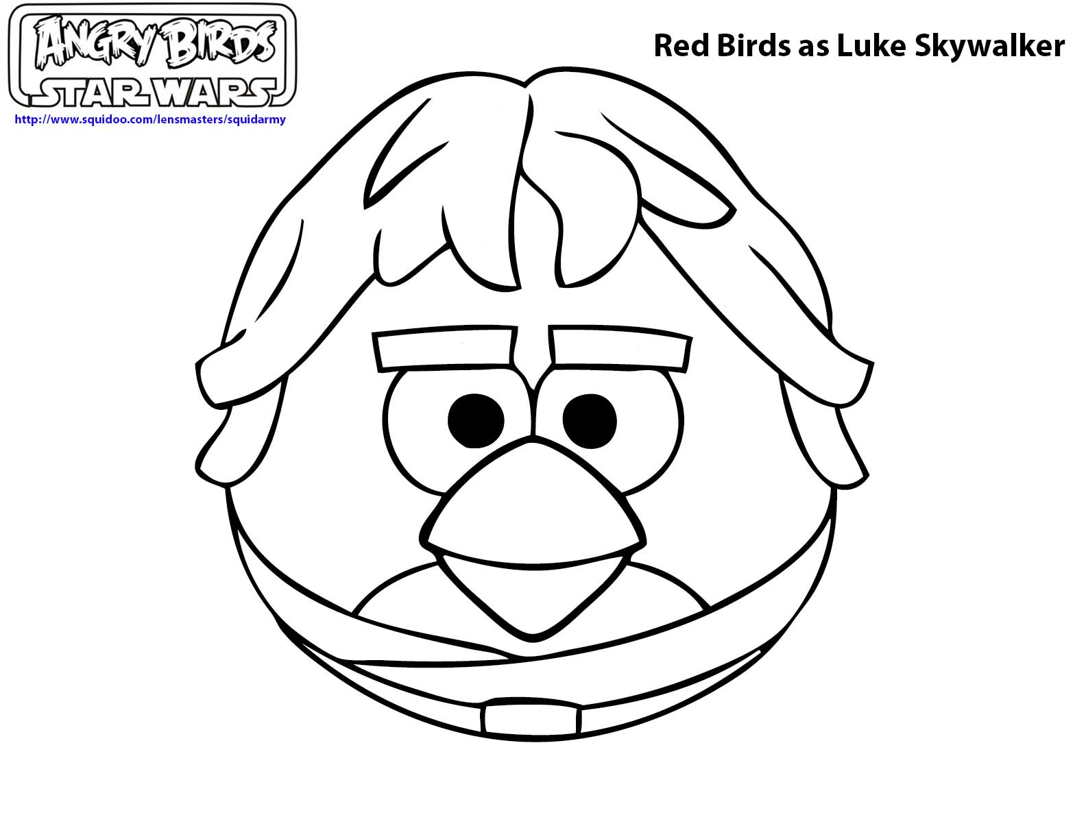 Angry Birds Coloring Pages Pdf