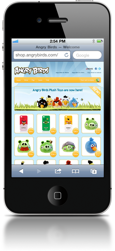 Angry Birds Iphone 5 Optimized