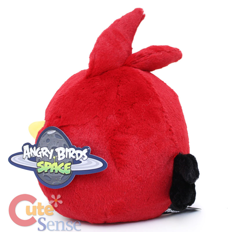 Angry Birds Space Keychain Plush
