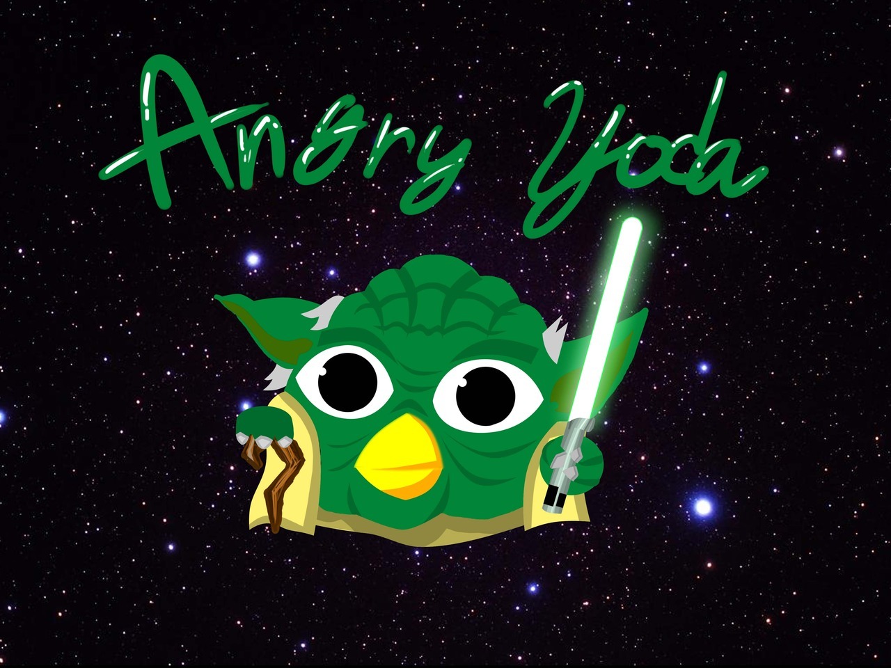 Angry Birds Star Wars Characters Yoda