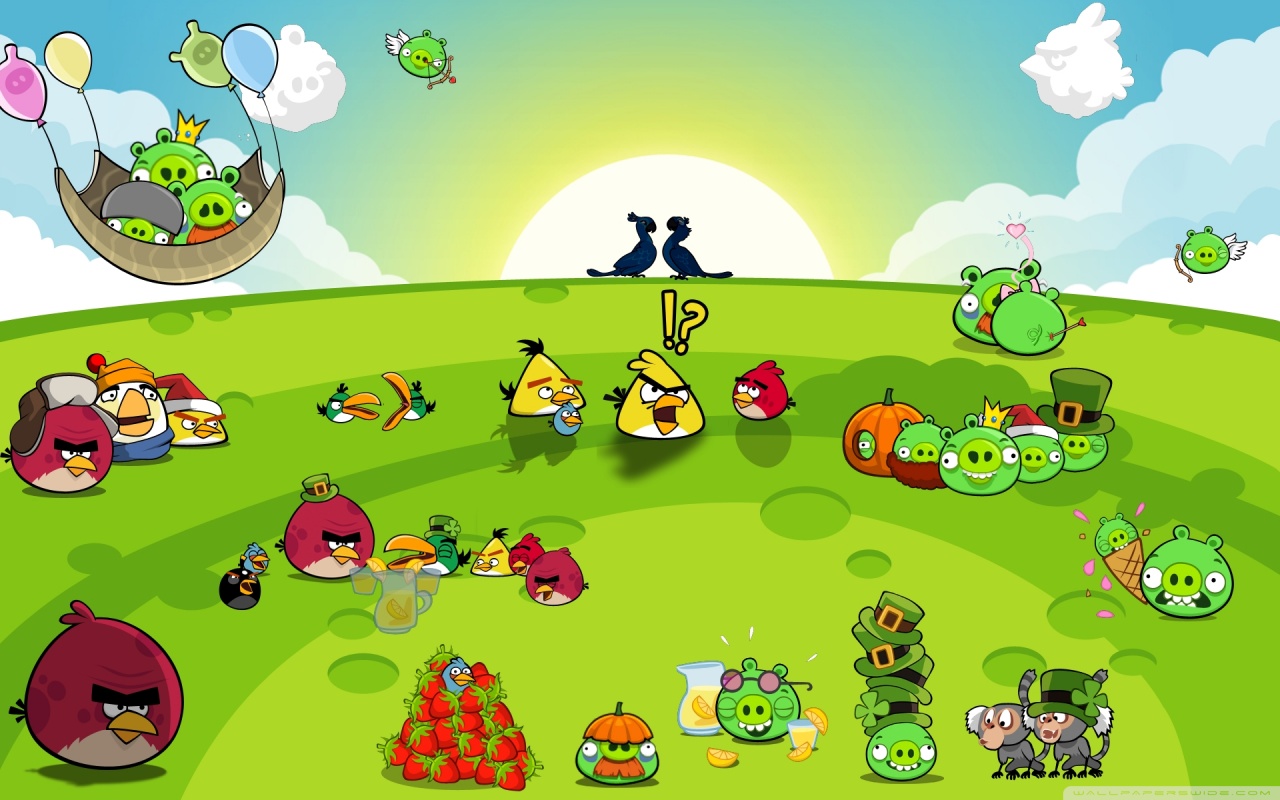 Angry Birds Wallpaper Hd