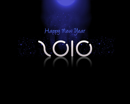 Animated New Year Wallpaper 2010