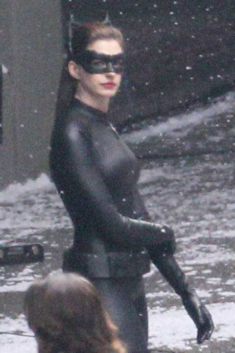 Anne Hathaway Catwoman Mask Template