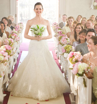 Anne Hathaway Wedding Dress In Bride Wars
