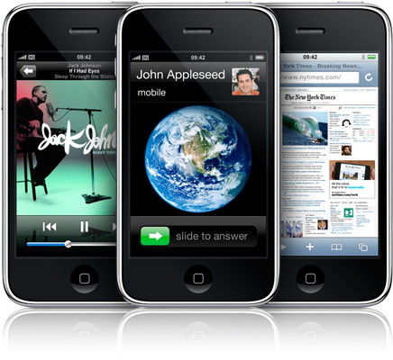 Apple Iphone 3gs 8gb Black 8gb Factory Unlocked