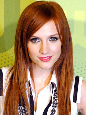 Ashlee Simpson Red Hair