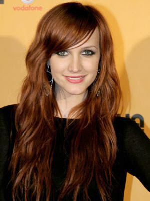 Ashlee Simpson Red Hair Shade