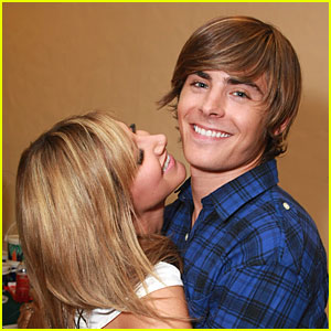 Ashley Tisdale And Zac Efron Kissing