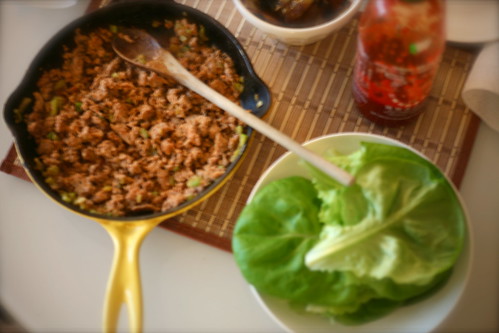 Asian Lettuce Wraps Turkey