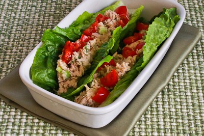 Asian Tuna Lettuce Wraps