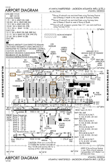Atlanta Airport Layout Map