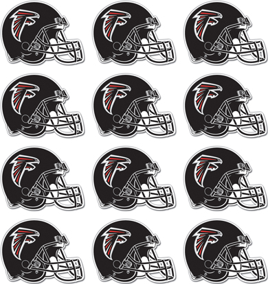 Atlanta Falcons Helmet Decal
