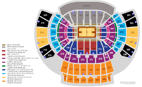 Atlanta Hawks Stadium Seating Chart