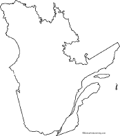 Atlantic Canada Map Outline