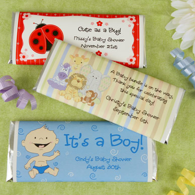 Baby Shower Candy Bar Wrappers