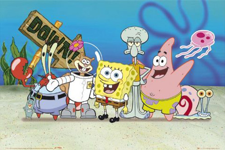 Baby Spongebob Squarepants And Friends
