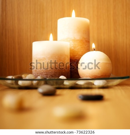 Beautiful Candles Burning