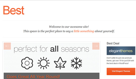 Best Free Wordpress Themes 2012 Blog